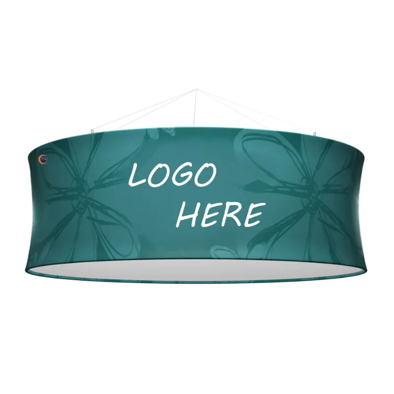 Round Ceiling Hanging Banner