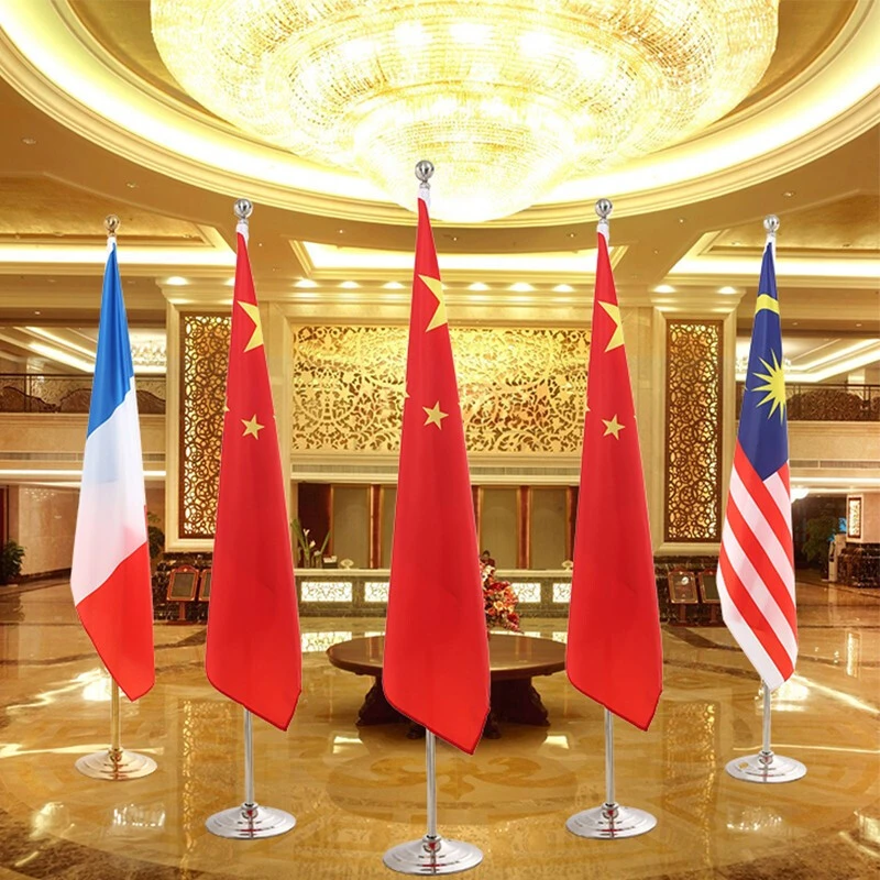 Indoor Office Hall Flag Stand Set Product Page